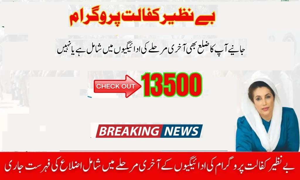 Benazir Kafaalat Final Phase Districts Revealed – Is Yours Included